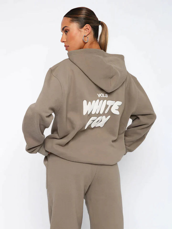 Kvinnors Hooded Tracksuit Set – Andningsbart Fuktabsorberande Sportkläder för Träning och Avkoppling