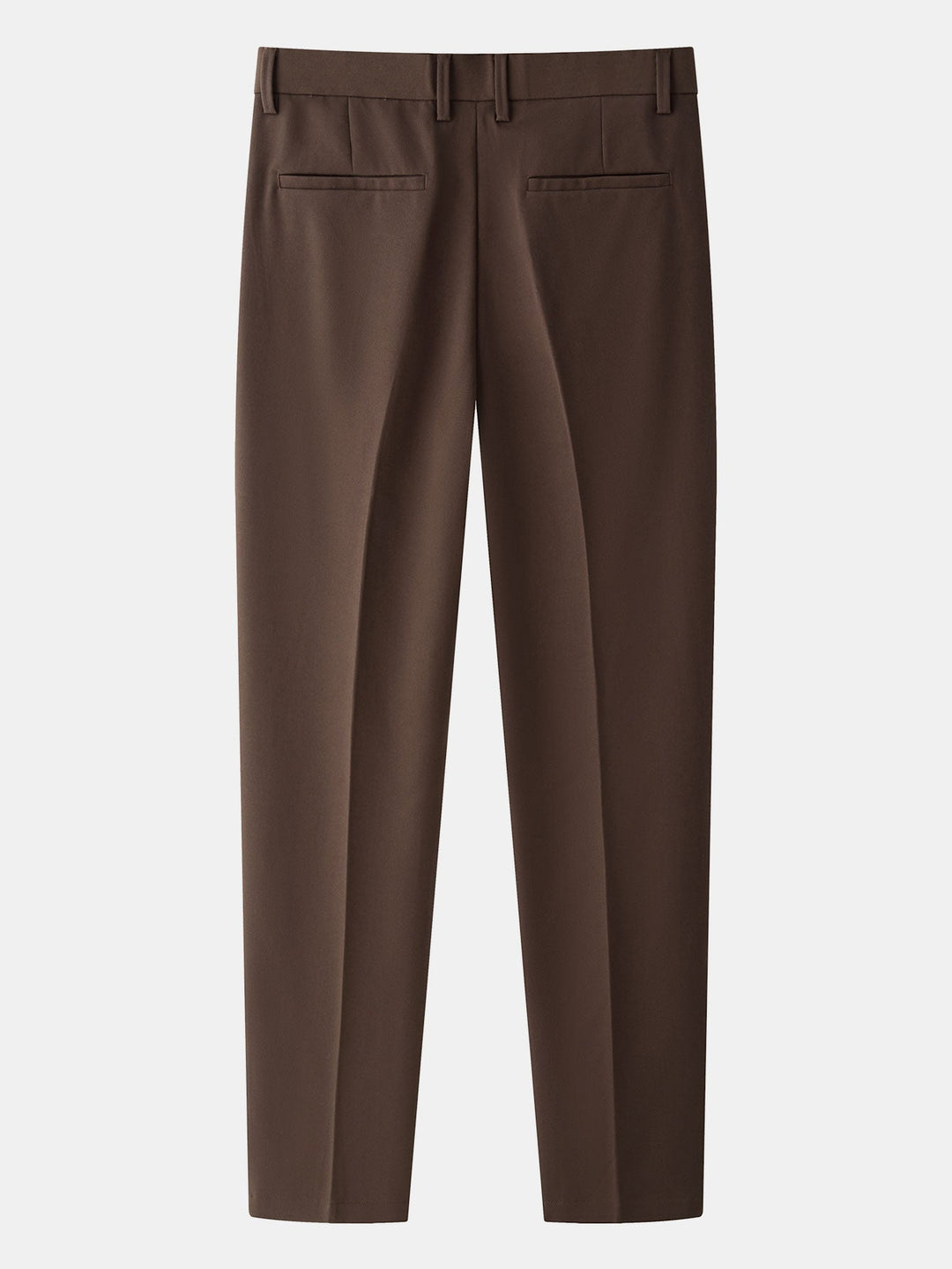 Herrens Kabelstickade Knappskjorta med Avsmalnande Byxor – Raffinerad Smart Casual Set