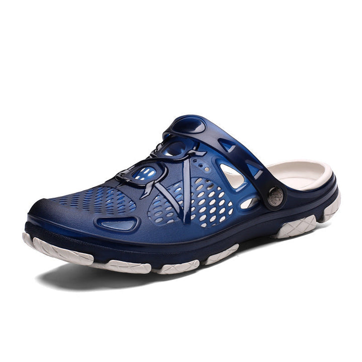 Herrars Ventilerade Stängd Tå Slingback Sandaler