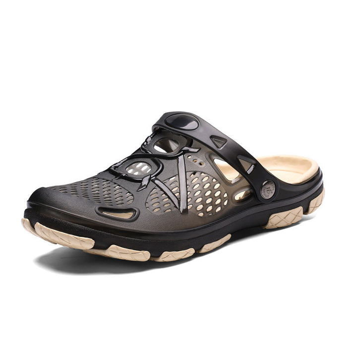 Herrars Ventilerade Stängd Tå Slingback Sandaler