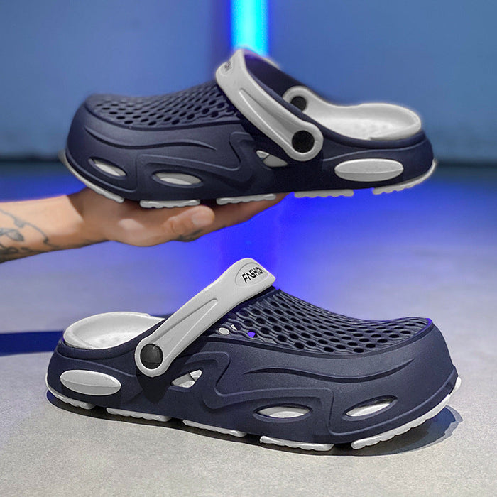 Mäns Andningsbara Ergonomiska Träskor – Lätta Slip-On Skor för Trädgård, Resor och Vardagsbruk