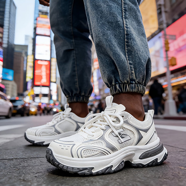 Unisex Casual Snörskor Utomhus Gångskor Bekväm Street Style Varje Dag Mångsidiga Låga Träningsskor