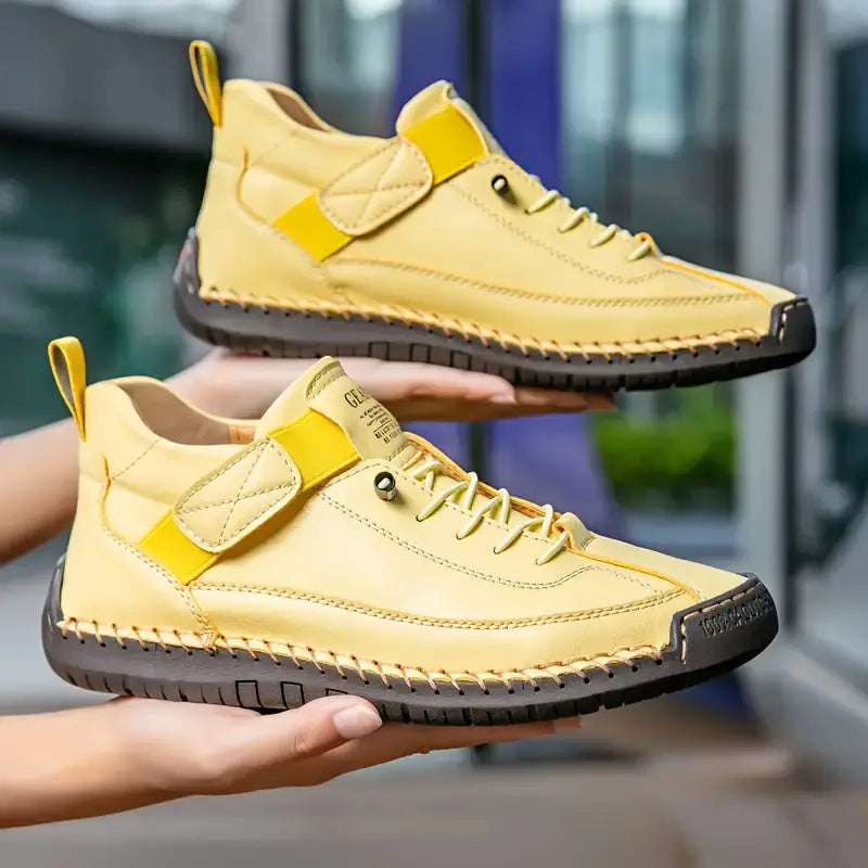 Kvinnors Ortopediska Läder Sneakers För Dagligt Komfort