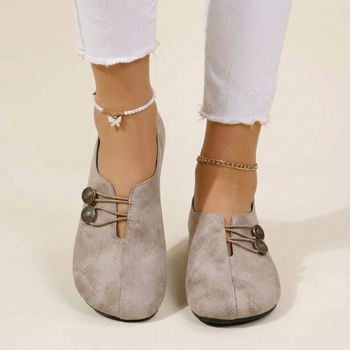 Kvinnors lätta komfort slip-on vardagsskor