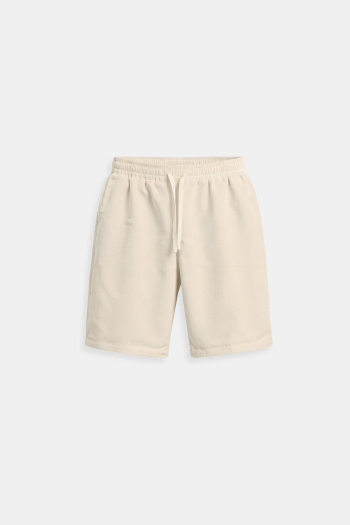 Herrars avslappnade shorts med dragsko för vardagligt bruk