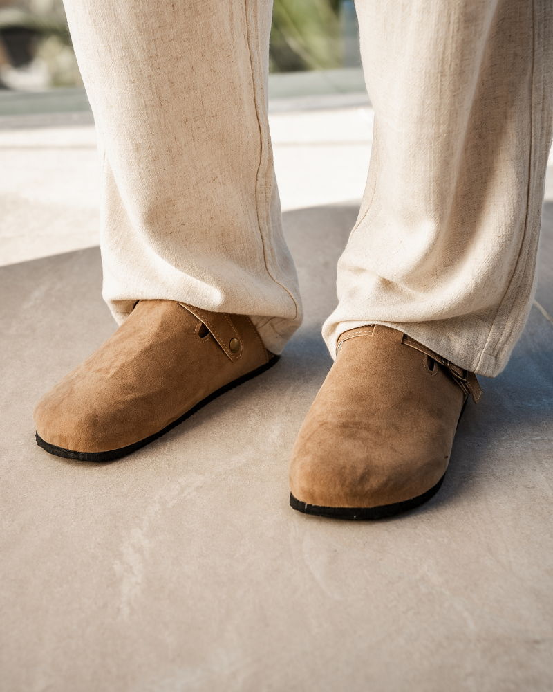 Kvinnors Spännband Clogs Avslappnade Vardags Slip Ons