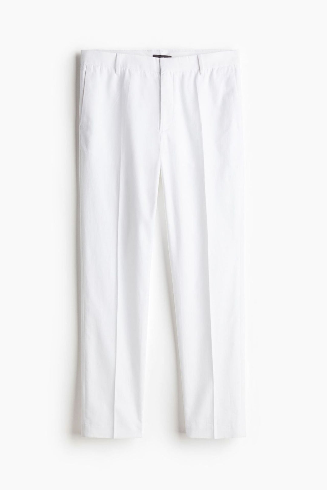 Herrarnas skräddarsydda pinstripe byxor Eleganta smart-casual byxor