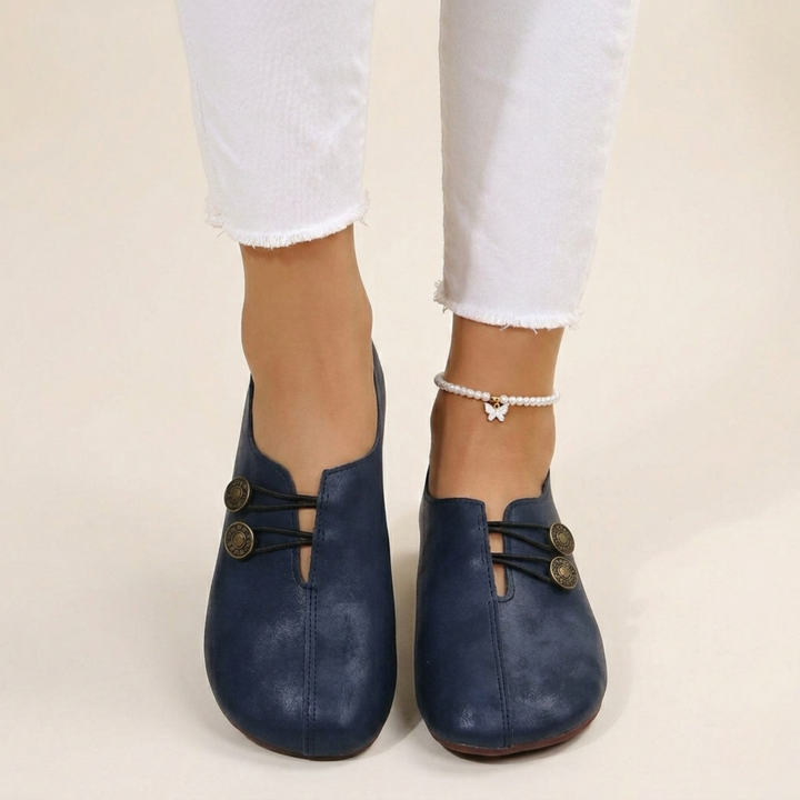 Kvinnors lätta komfort slip-on vardagsskor