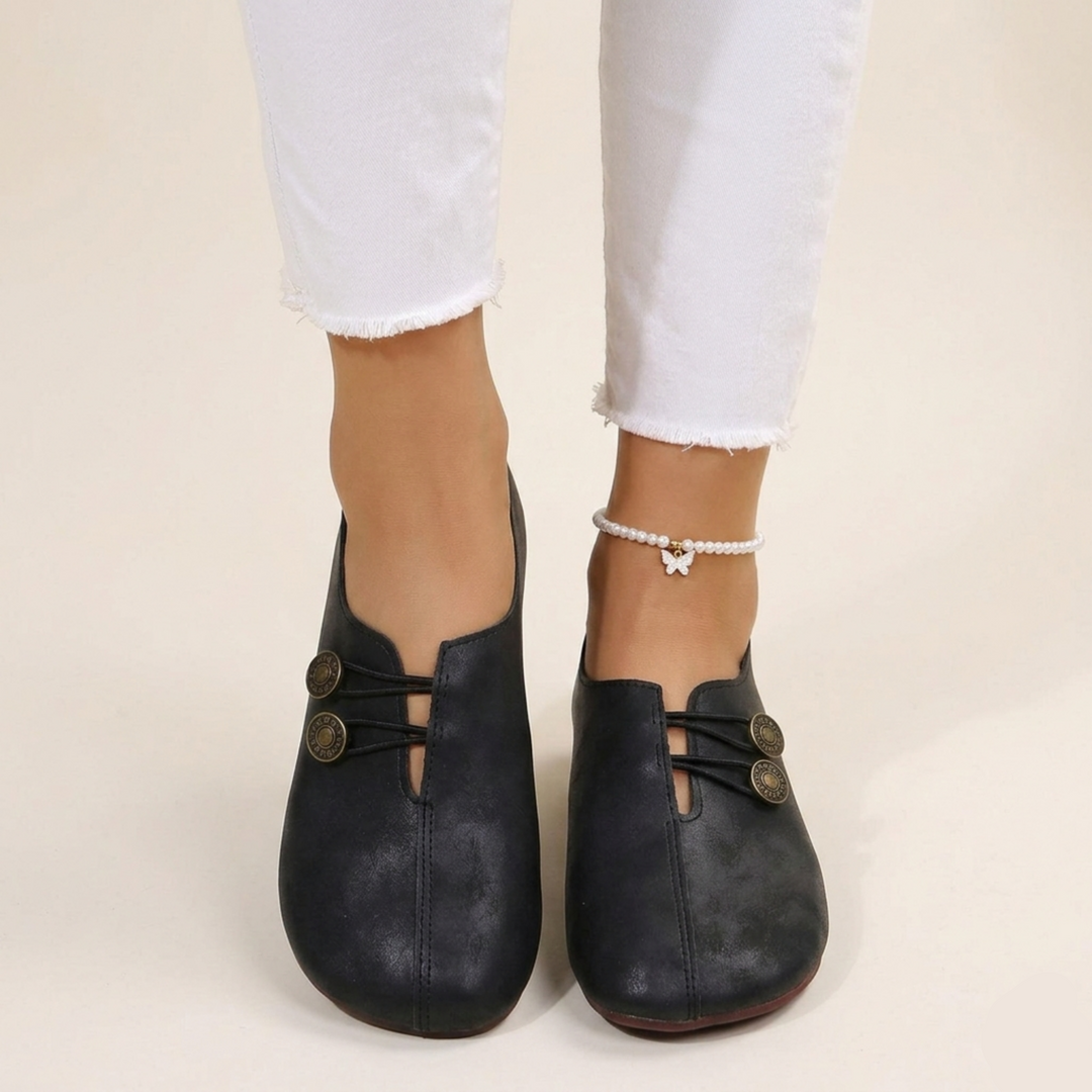 Kvinnors lätta komfort slip-on vardagsskor