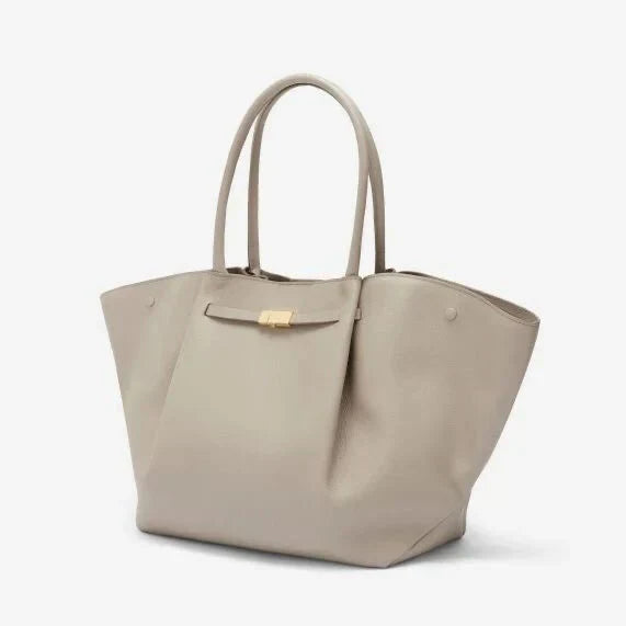 Kvinnors Oversized Tote-väska Strukturerad Axelväska