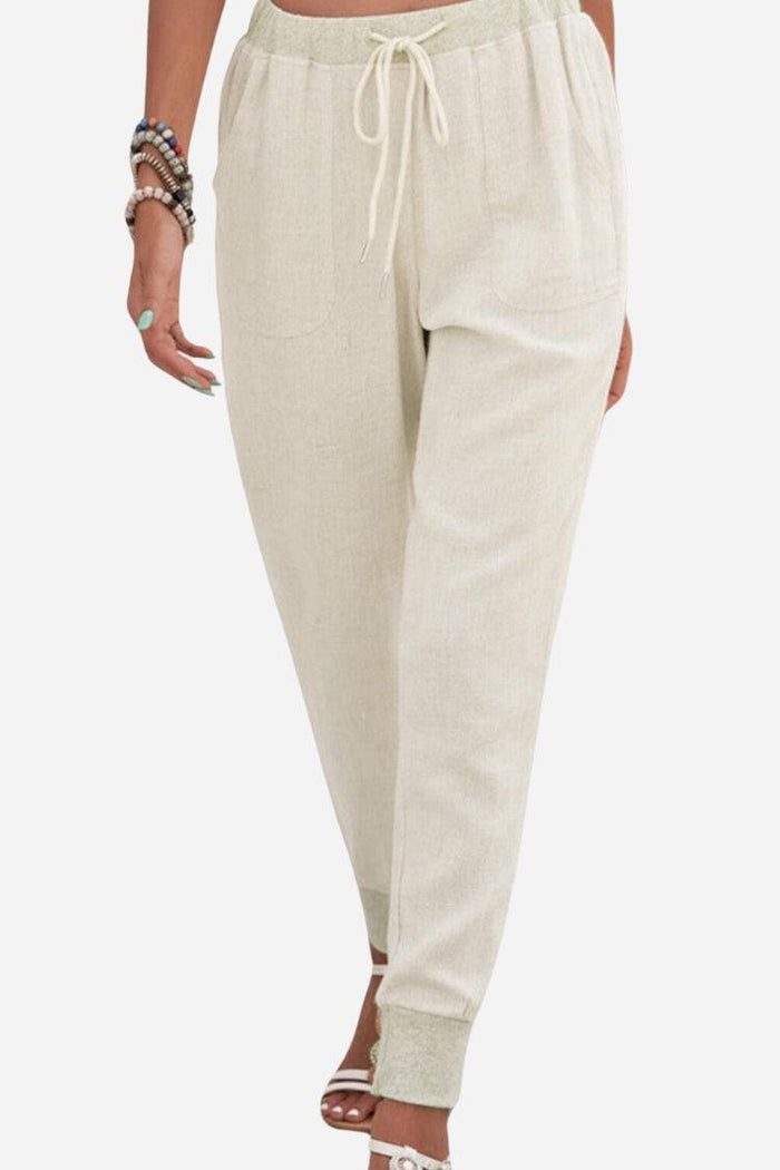 Damernas Dragsko Tapered Leg Cuff Byxor