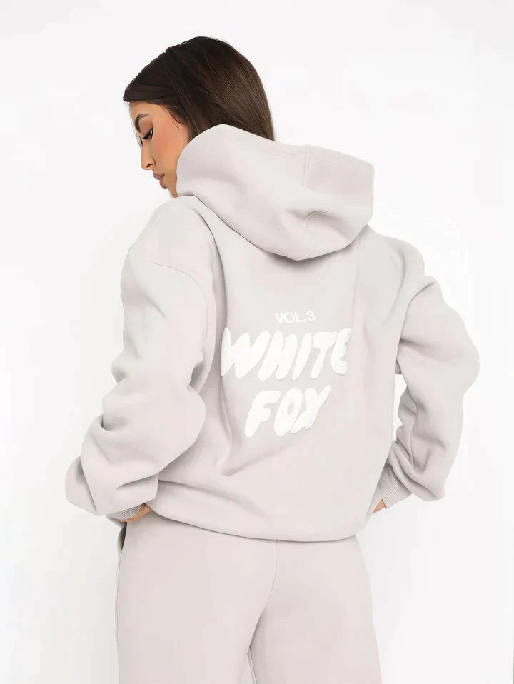 Kvinnors Hooded Tracksuit Set – Andningsbart Fuktabsorberande Sportkläder för Träning och Avkoppling