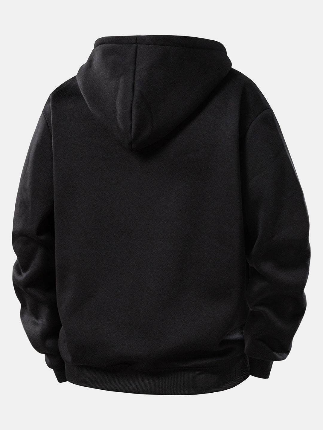 Herrarnas Quarter-Zip Hoodie Träningsoverall – Avslappnad Jogger Set för Resor och Casual Streetwear