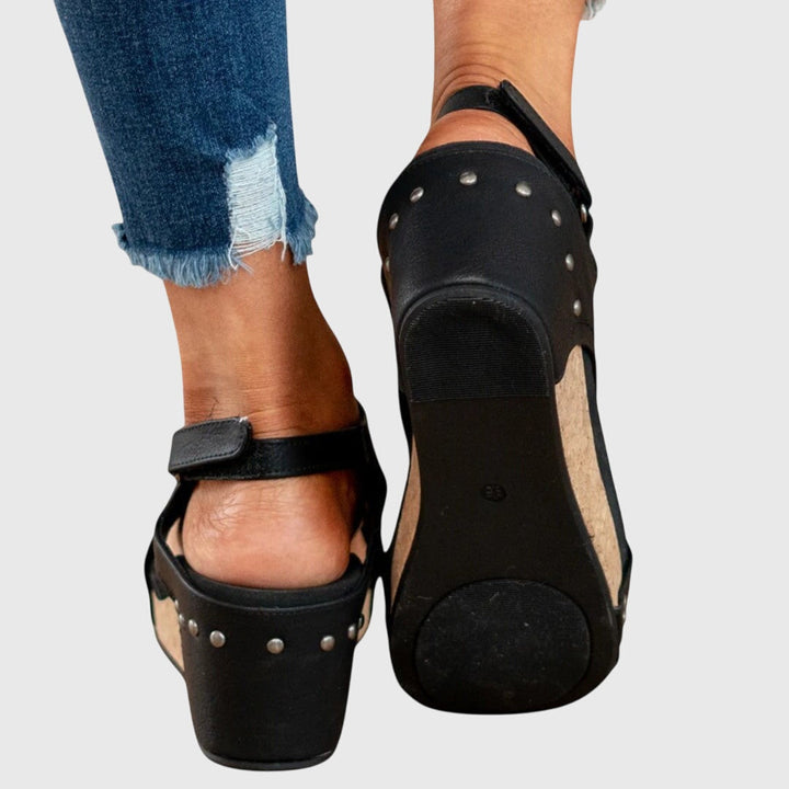 Kvinnors Ortopediska Wedge Sandaler för Dagligt Komfort Stil