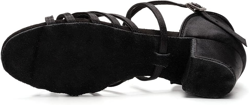 Kvinnors Sandaler med Remmar Blockklack Spänne Detalj Skor