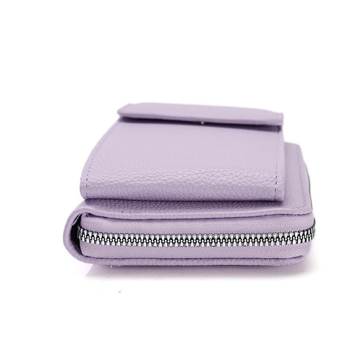 Kvinnors Crossbody Telefonväska Med Tryckt Bred Rem