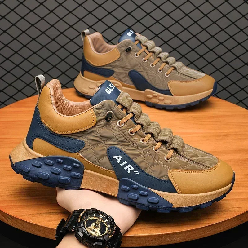 Herrens Plattformsskor Chunky Sula Gatustil Sneakers