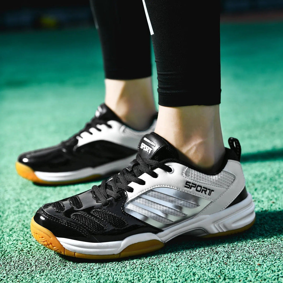 Herrarnas Padel Tennis Skor – Andningsbara Stödjande Lätta Hållbara Sportskor för Bana