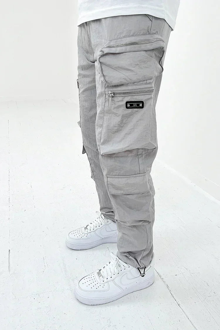 Herrarnas Cargo Pocket Byxor – Hållbara Utility Byxor Bekväma Utomhus Casual Multi Pocket Arbetskläder