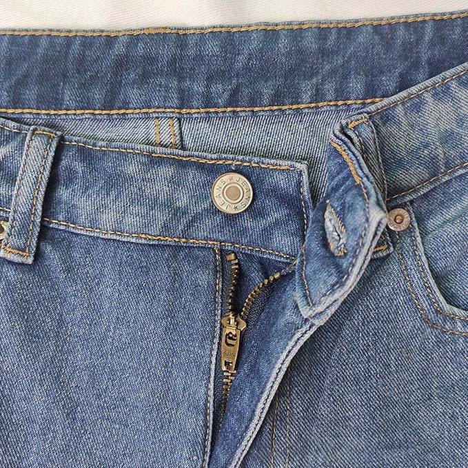 Kvinnors Cropped Wide Leg Jeans – Avslappnad Passform Denim för Avslappnad Stadsmode