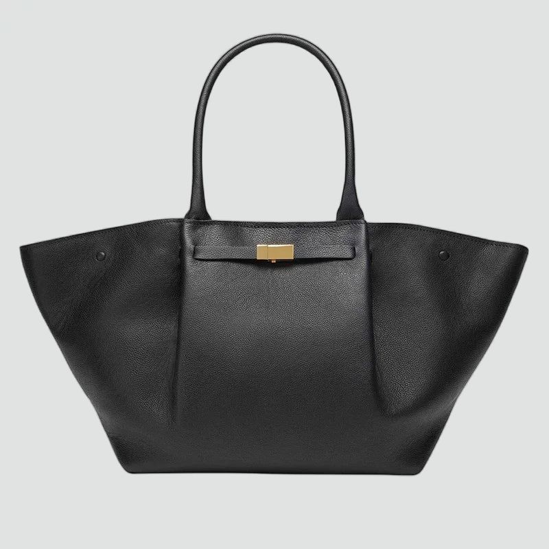 Kvinnors Oversized Tote-väska Strukturerad Axelväska