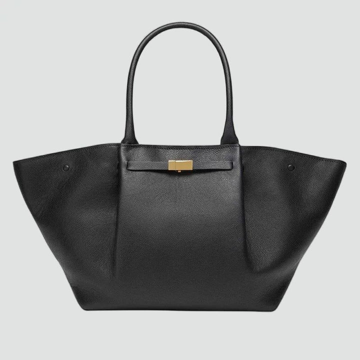 Kvinnors Oversized Tote-väska Strukturerad Axelväska