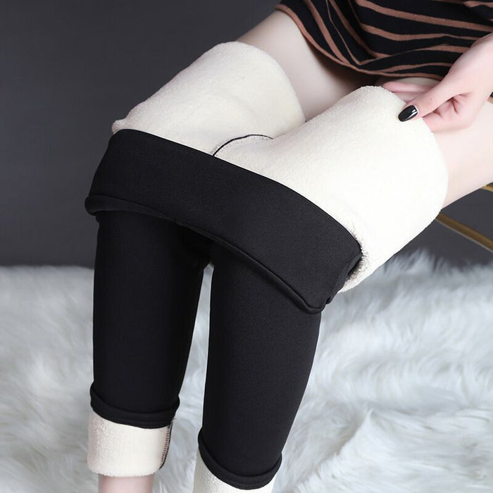 Alva | Fodrade leggings med tjockt lammfleece