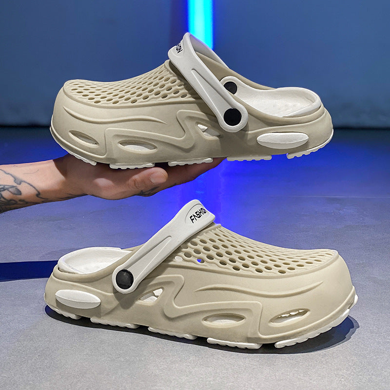 Mäns Andningsbara Ergonomiska Träskor – Lätta Slip-On Skor för Trädgård, Resor och Vardagsbruk