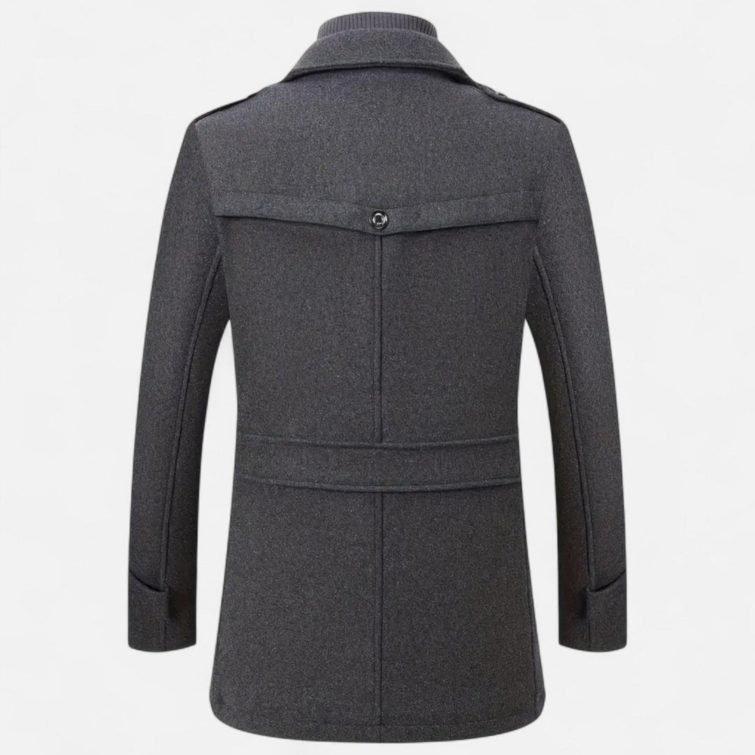 Valmonti | Herrens Slim-Fit Tweed Kappa