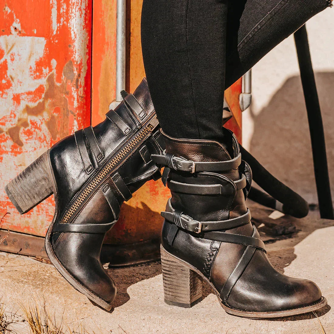 Kvinnors Retro Vinterstövlar – Varma Bekväma Mockastil Mjukt Fodrade Eleganta Vardagscasual Skor