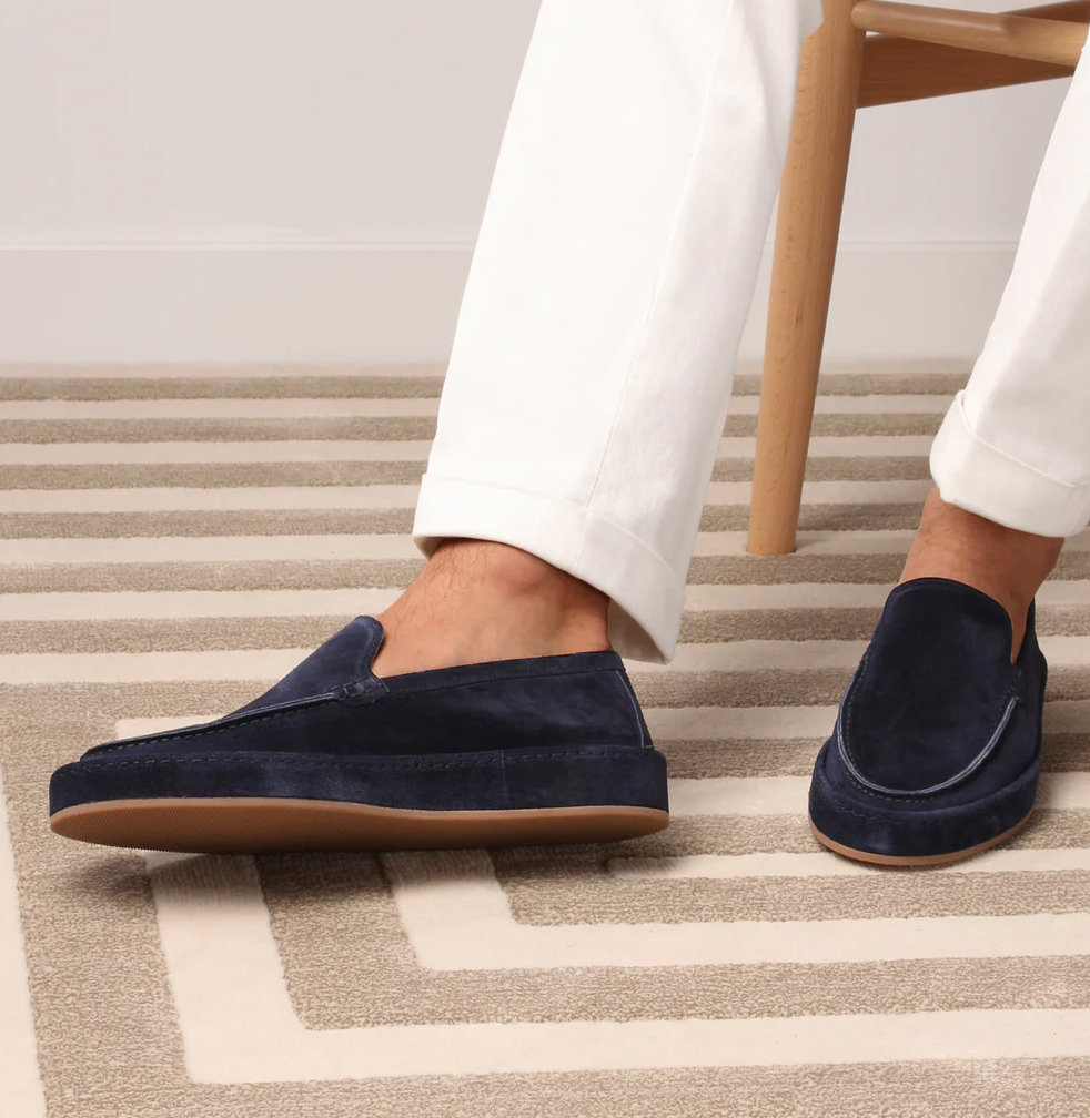 Herrarnas eleganta loafers – Bekväma slip-on skor med mjuk dämpande sula, stiliga smart-casual varje dag