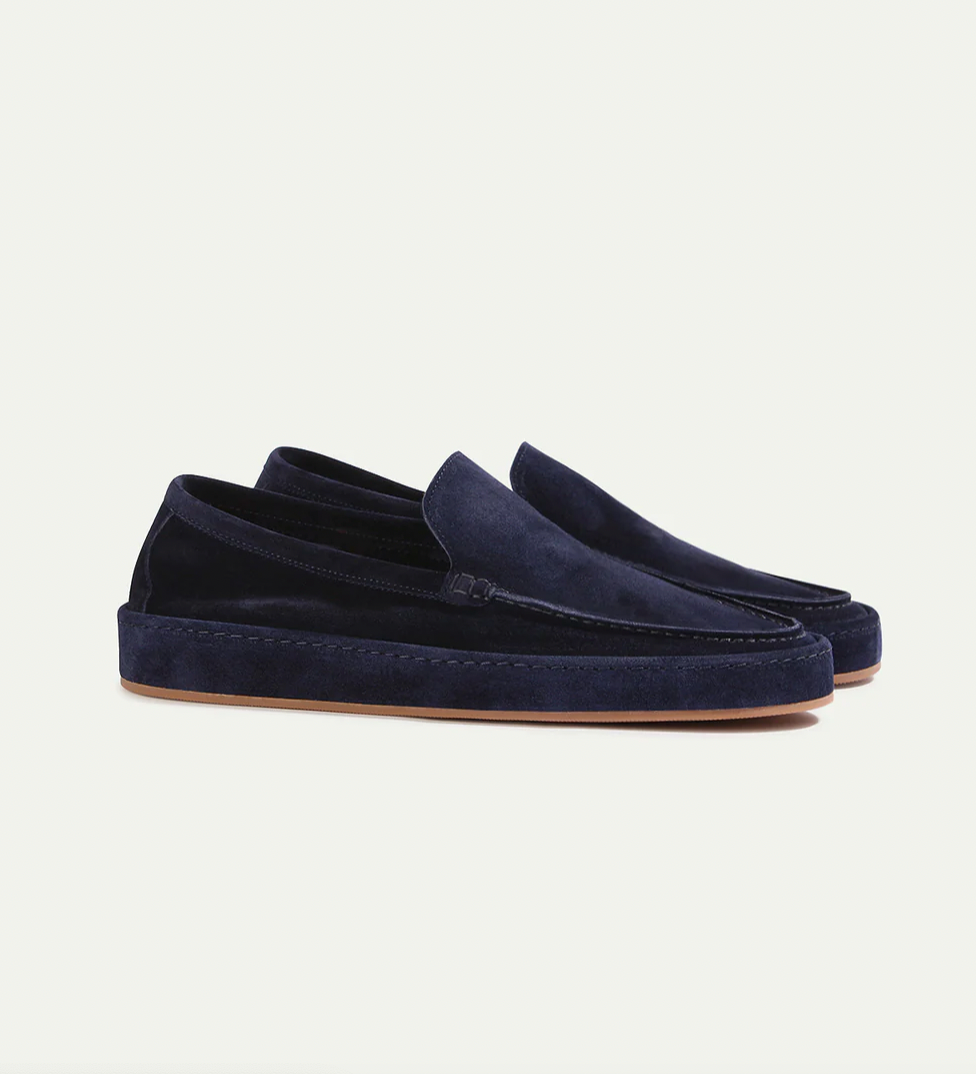 Herrarnas eleganta loafers – Bekväma slip-on skor med mjuk dämpande sula, stiliga smart-casual varje dag