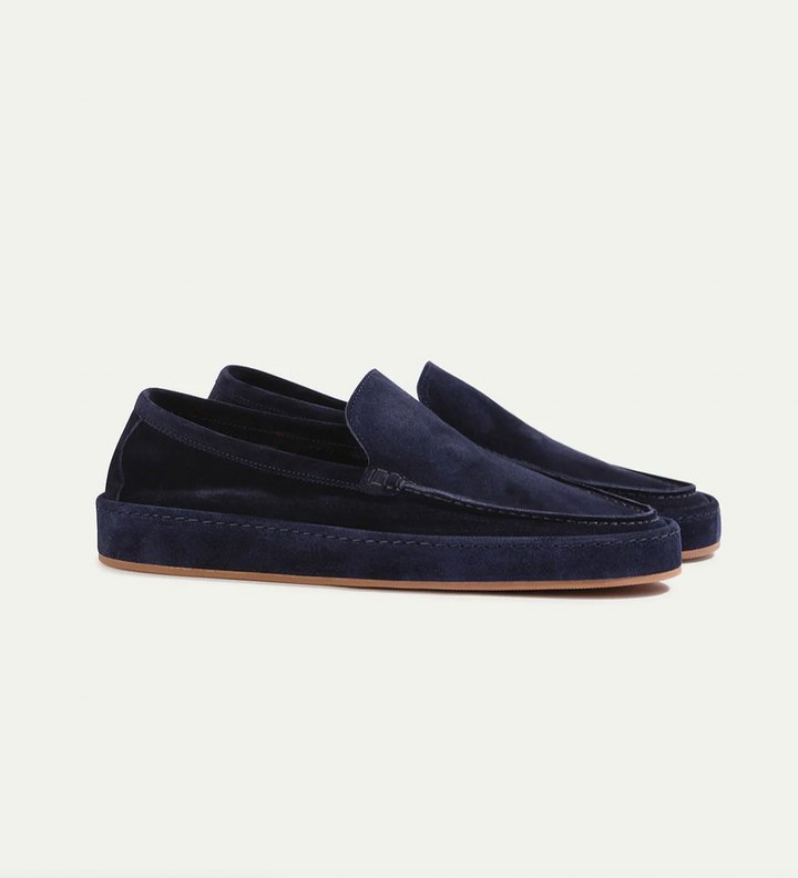 Herrarnas eleganta loafers – Bekväma slip-on skor med mjuk dämpande sula, stiliga smart-casual varje dag