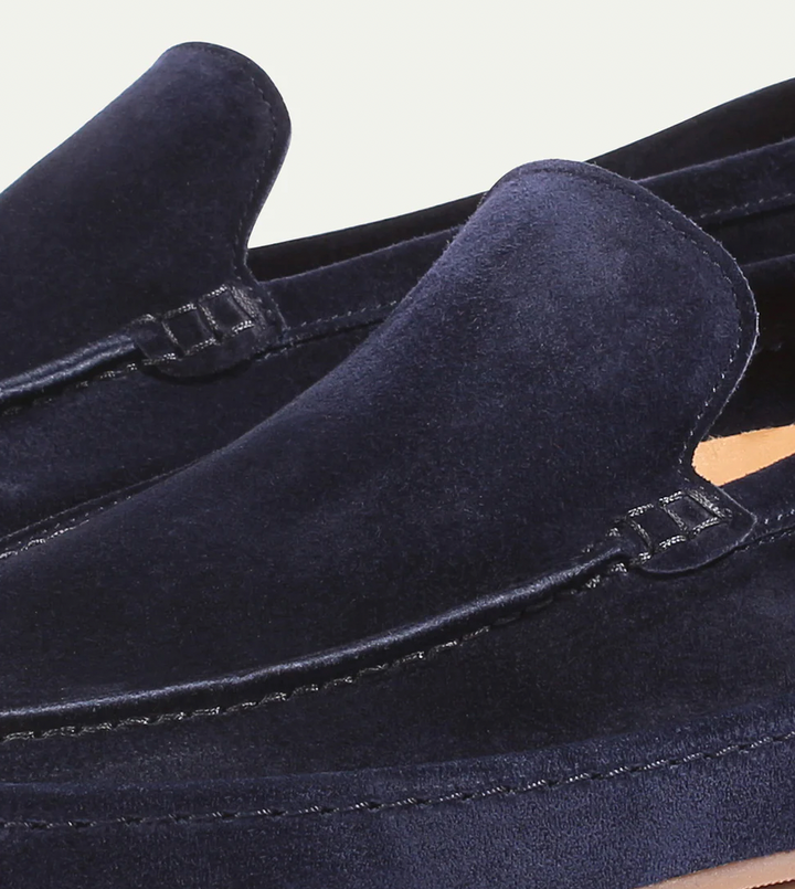 Herrarnas eleganta loafers – Bekväma slip-on skor med mjuk dämpande sula, stiliga smart-casual varje dag