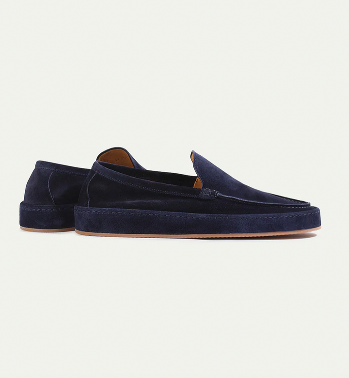 Herrarnas eleganta loafers – Bekväma slip-on skor med mjuk dämpande sula, stiliga smart-casual varje dag