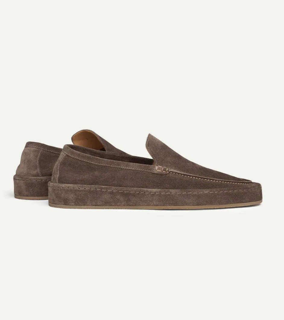Herrarnas eleganta loafers – Bekväma slip-on skor med mjuk dämpande sula, stiliga smart-casual varje dag