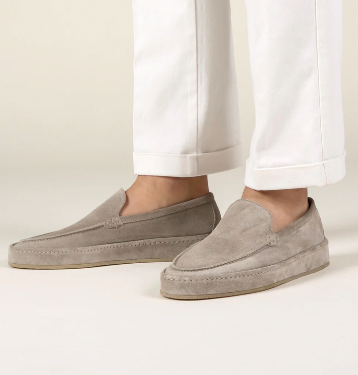 Herrarnas eleganta loafers – Bekväma slip-on skor med mjuk dämpande sula, stiliga smart-casual varje dag