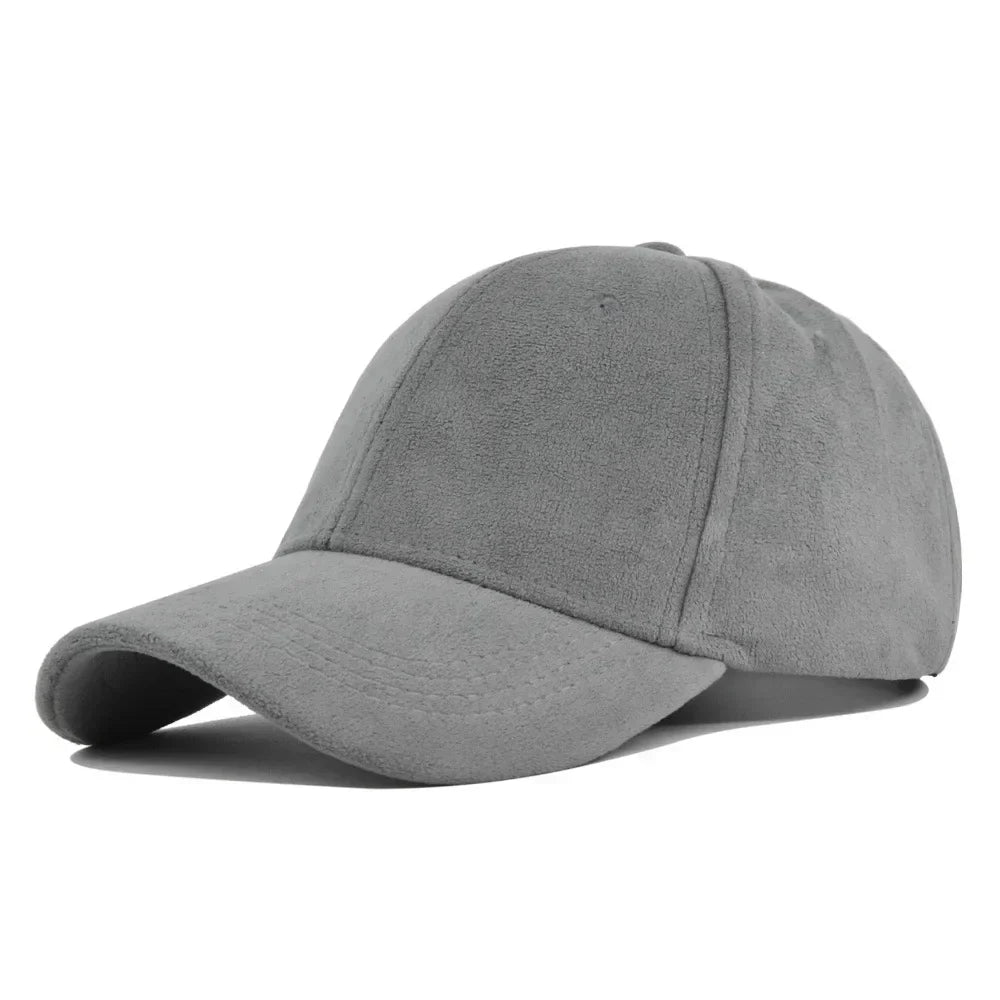 Montero Suede Retro Baseball Snapback – Justerbar Unisex Streetwear Keps