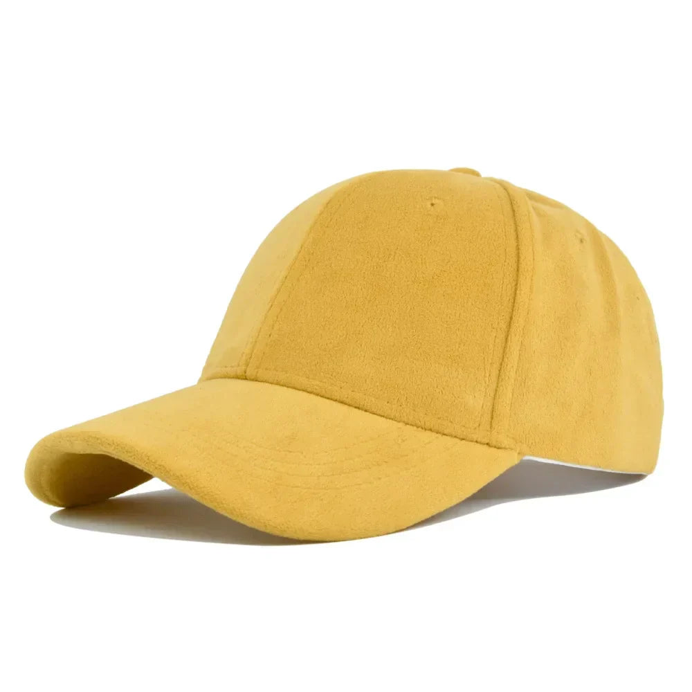 Montero Suede Retro Baseball Snapback – Justerbar Unisex Streetwear Keps