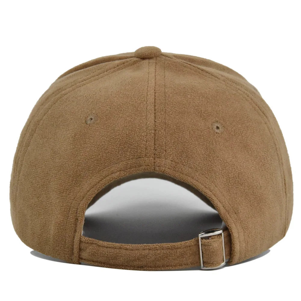 Montero Suede Retro Baseball Snapback – Justerbar Unisex Streetwear Keps