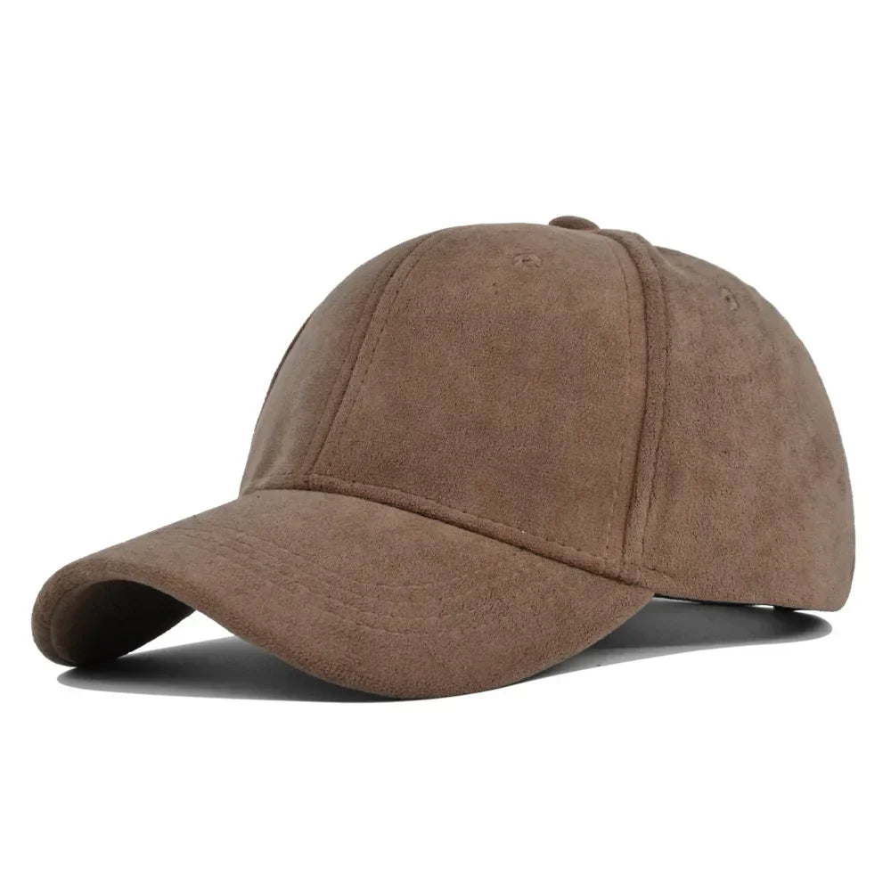 Montero Suede Retro Baseball Snapback – Justerbar Unisex Streetwear Keps