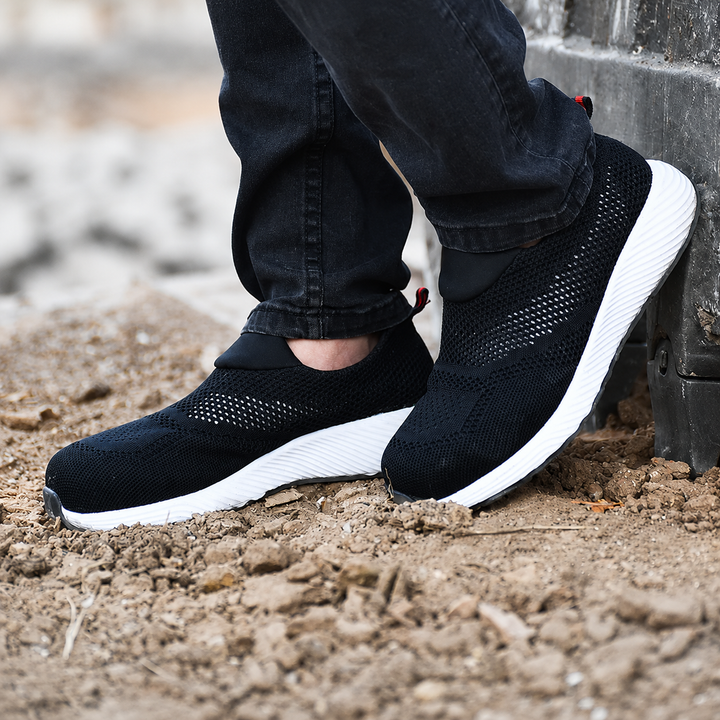 Herrars Layered Mesh Chunky Platform Snörskor