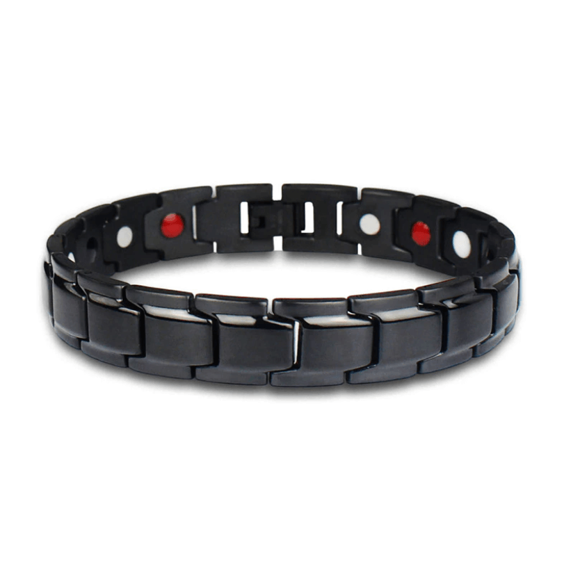 Herrars Magnetiska Armband i Rostfritt Stål – Modern Länk Smycken för Vardagsbruk