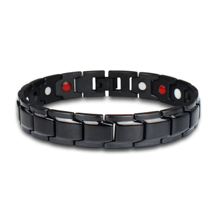 Herrars Magnetiska Armband i Rostfritt Stål – Modern Länk Smycken för Vardagsbruk