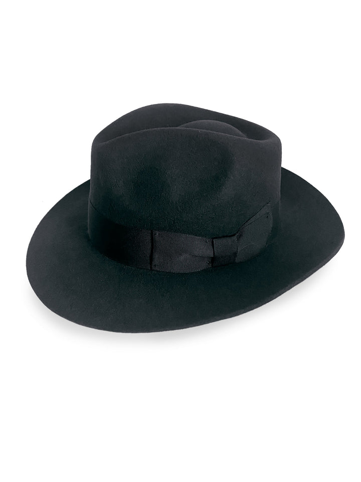 Kvinnors Filthatt med Ribbandsdetalj