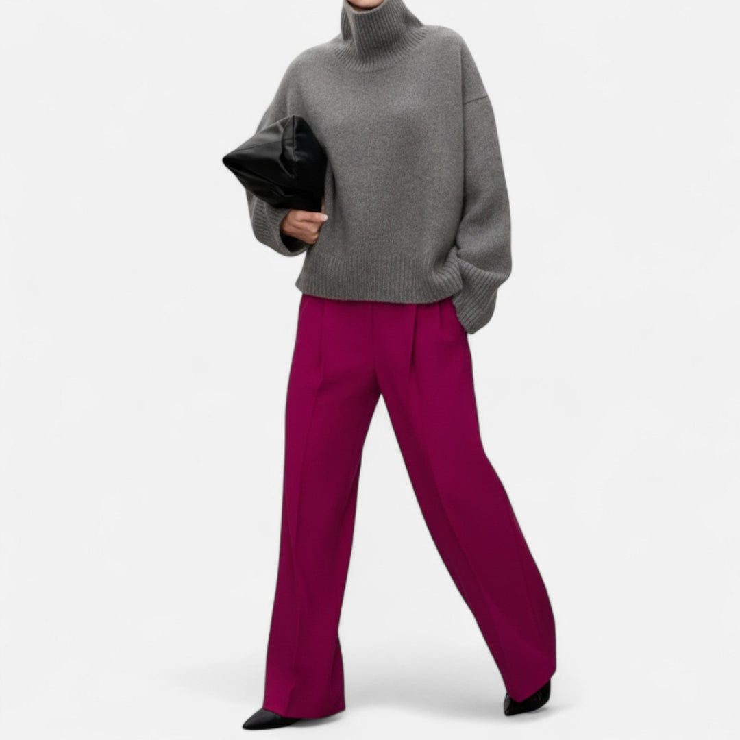 Valmonti | Damens Ulltröja – Tidlös Turtleneck Elegans