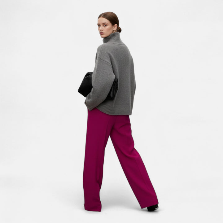 Valmonti | Damens Ulltröja – Tidlös Turtleneck Elegans