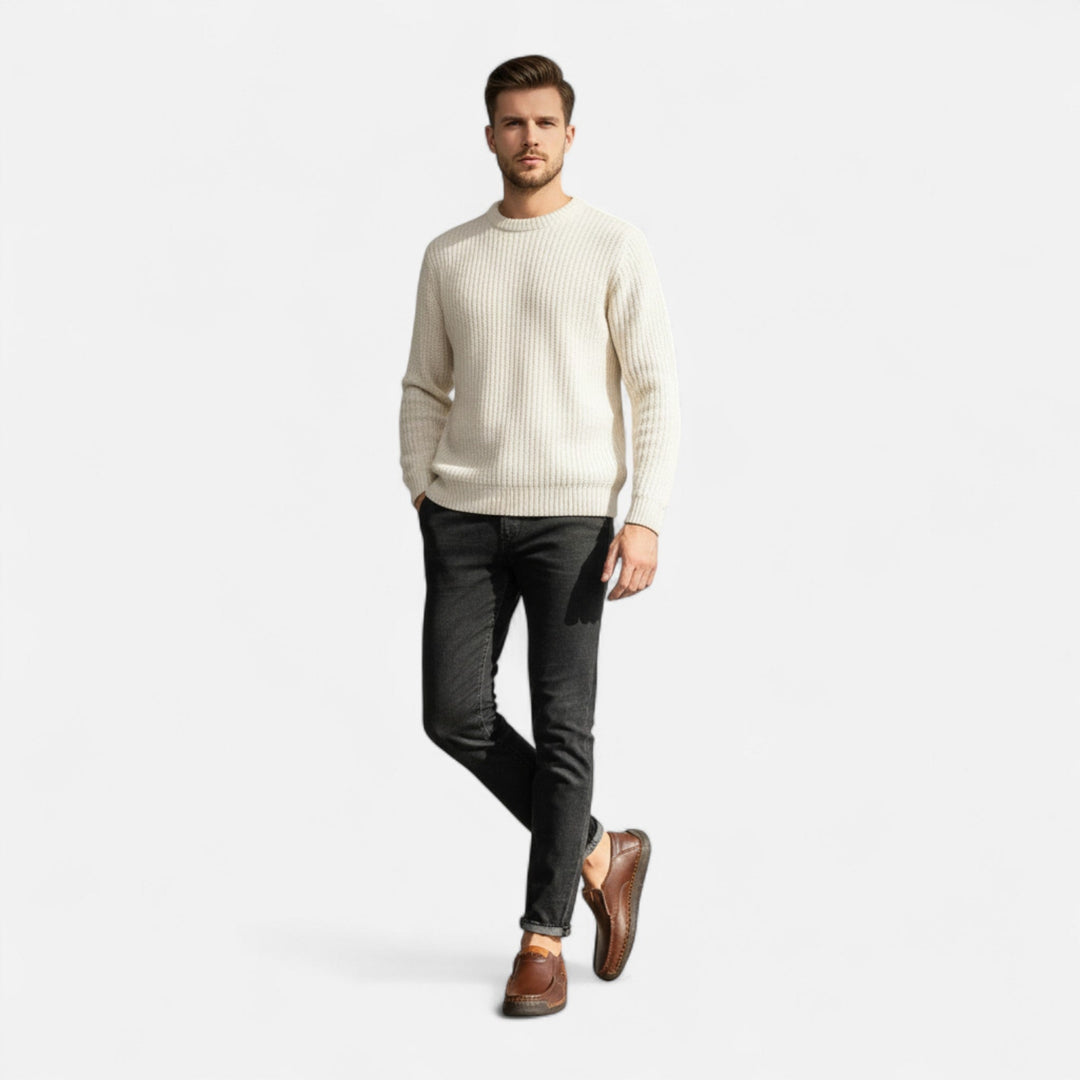 Valmonti | Herrens Slip-On Skor – Lättviktig Arvstil
