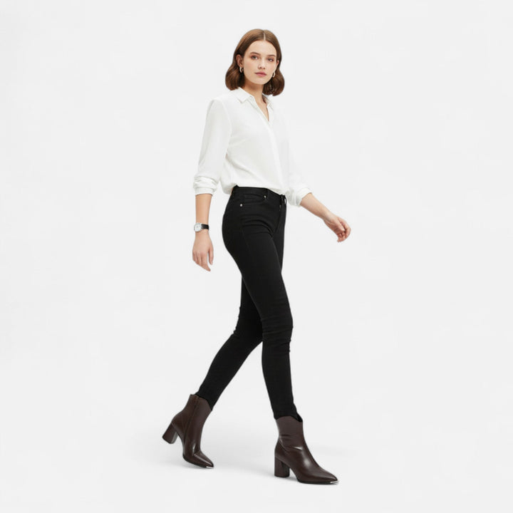 Valmonti | Kvinno Chelsea Boots – Spetsig Tå Läder Elegans