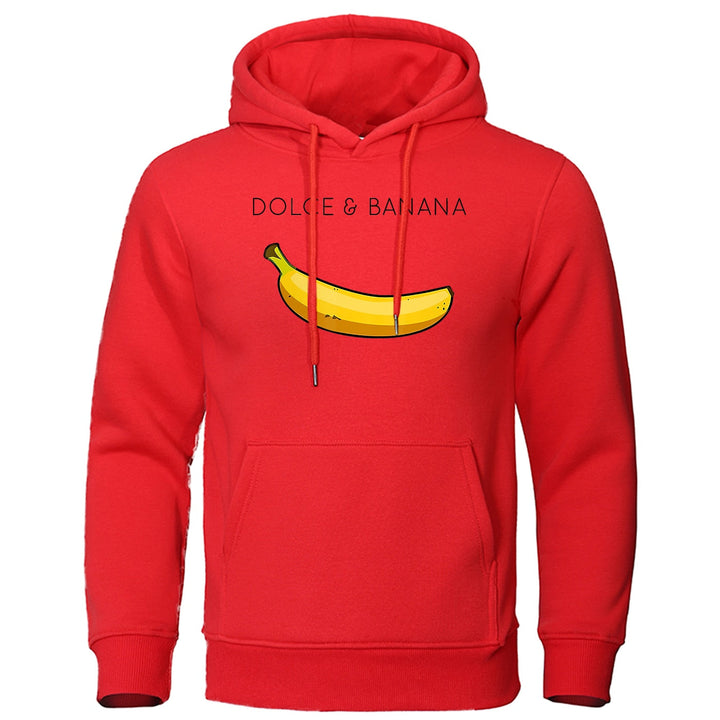 Herrens grafiska tryckhoodie – Bekväm, andningsbar, stilren, avslappnad, rolig, vardaglig streetwear